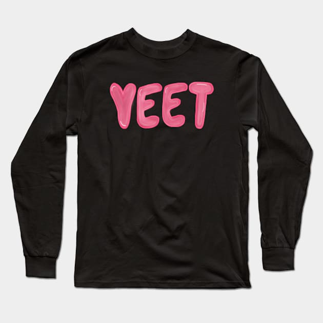 YEET Long Sleeve T-Shirt by CatGirl101